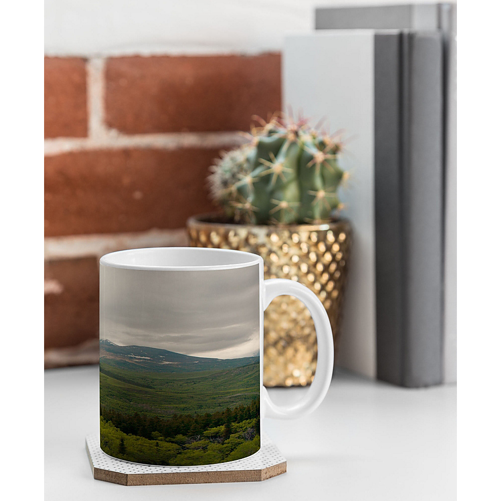 DENY Designs Catherine Mcdonald Coffee Mug Mountain Green Wild Montana DENY Designs Outdoor Accessories