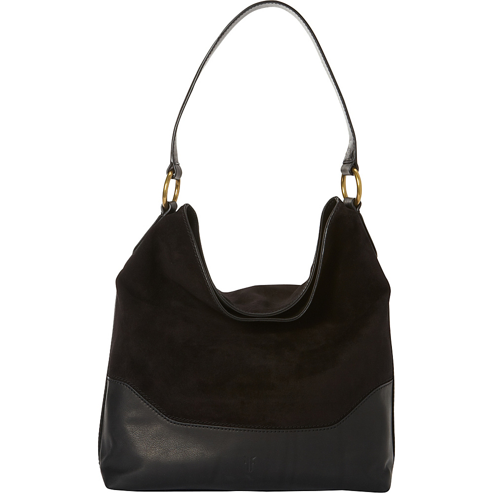 Frye Paige Hobo Black Frye Designer Handbags
