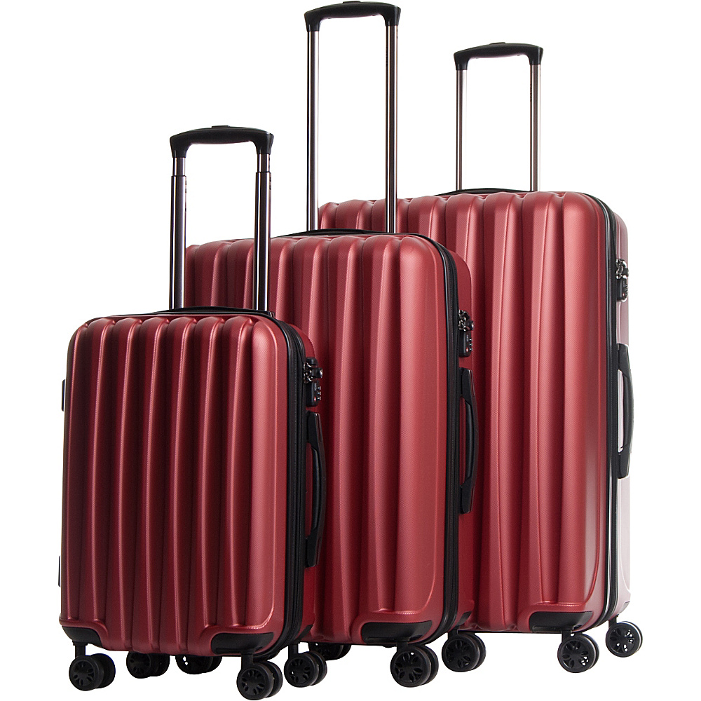 CalPak Verdugo Expandable 3 Piece Luggage Set Copper CalPak Luggage Sets