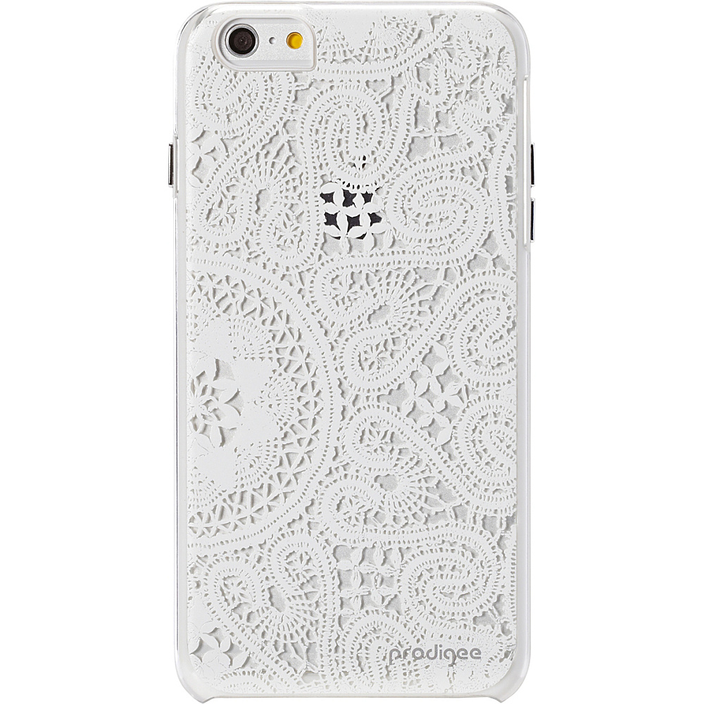 Prodigee Show Lace Case for iPhone 6 Plus 6s Plus Lace White Prodigee Electronic Cases