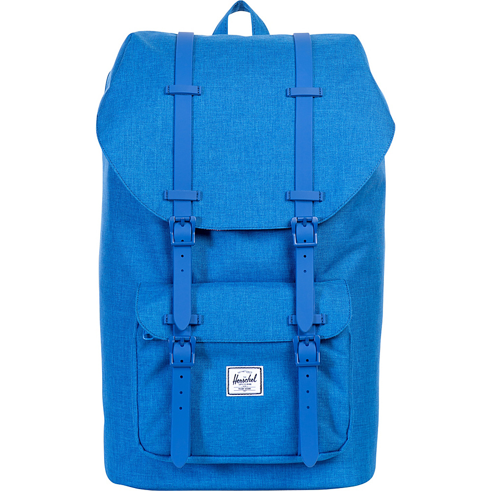 Herschel Supply Co. Little America Laptop Backpack Discontinued Colors Cobalt Crosshatch Herschel Supply Co. Laptop Backpacks