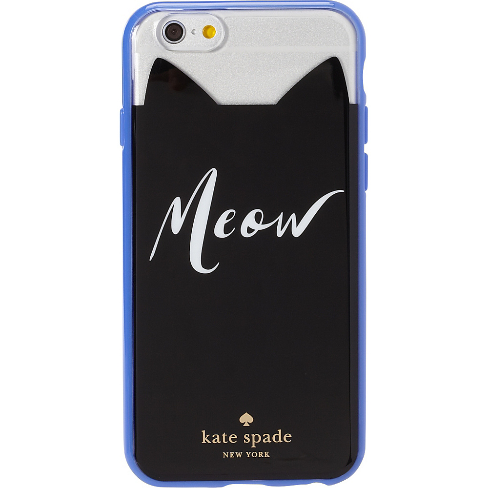 kate spade new york iPhone 6 Case Meow Clear Multi kate spade new york Personal Electronic Cases