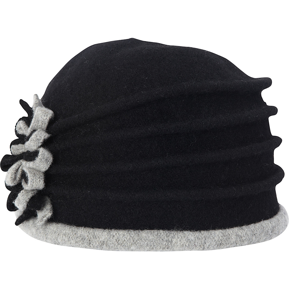 Adora Hats Wool Cloche Hat Black Adora Hats Hats