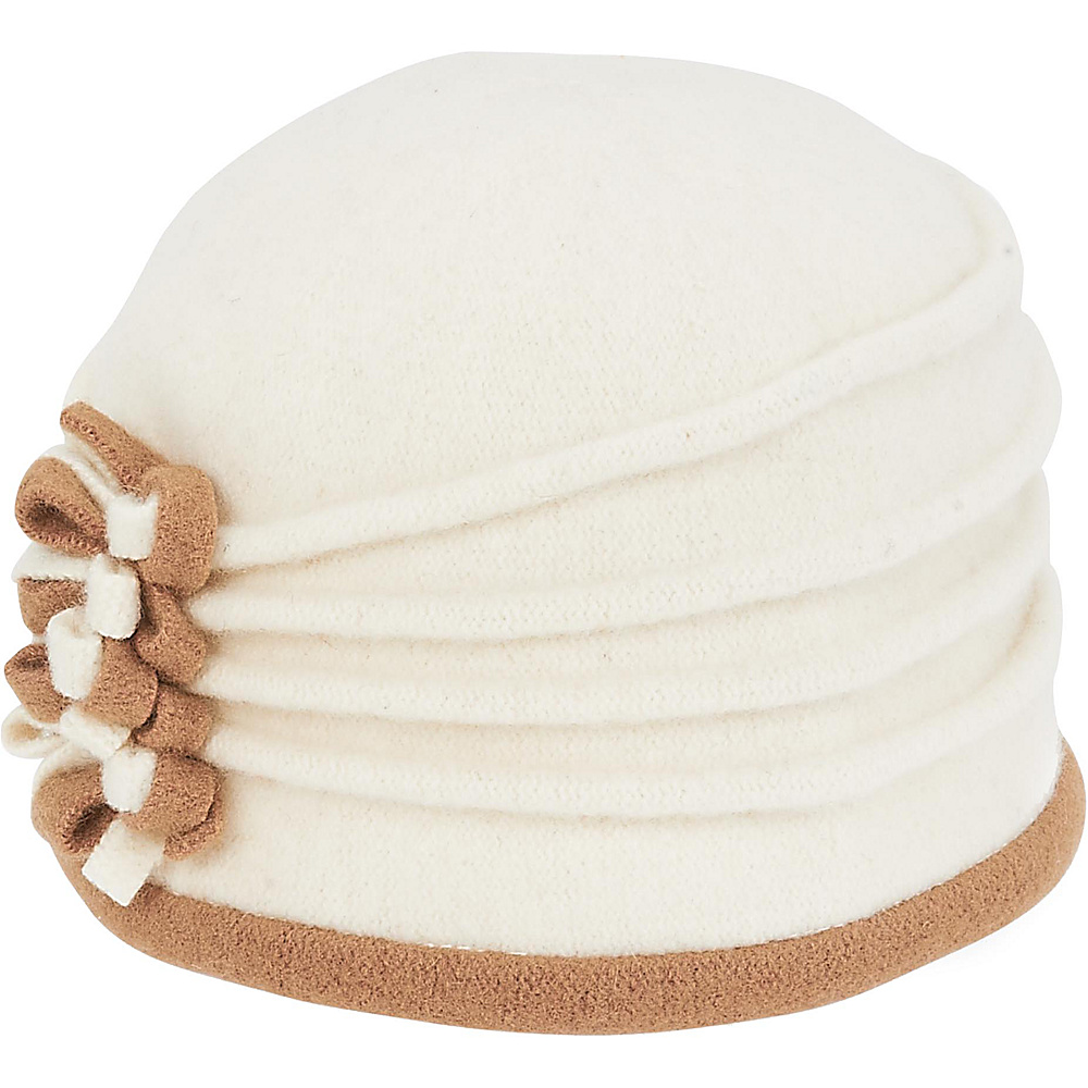 Adora Hats Wool Cloche Hat Ivory Adora Hats Hats