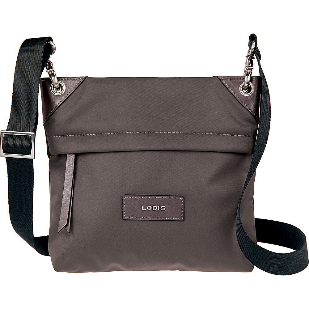 Lodis Blar Nylon Under Lock and Key Kalen Crossbody Lava Lodis Fabric Handbags