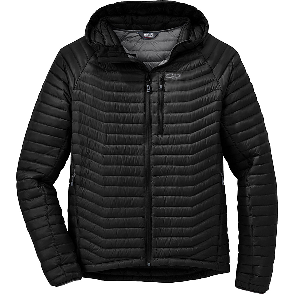 Outdoor Research Verismo Hooded Jacket L Black Outdoor Research Men s Apparel