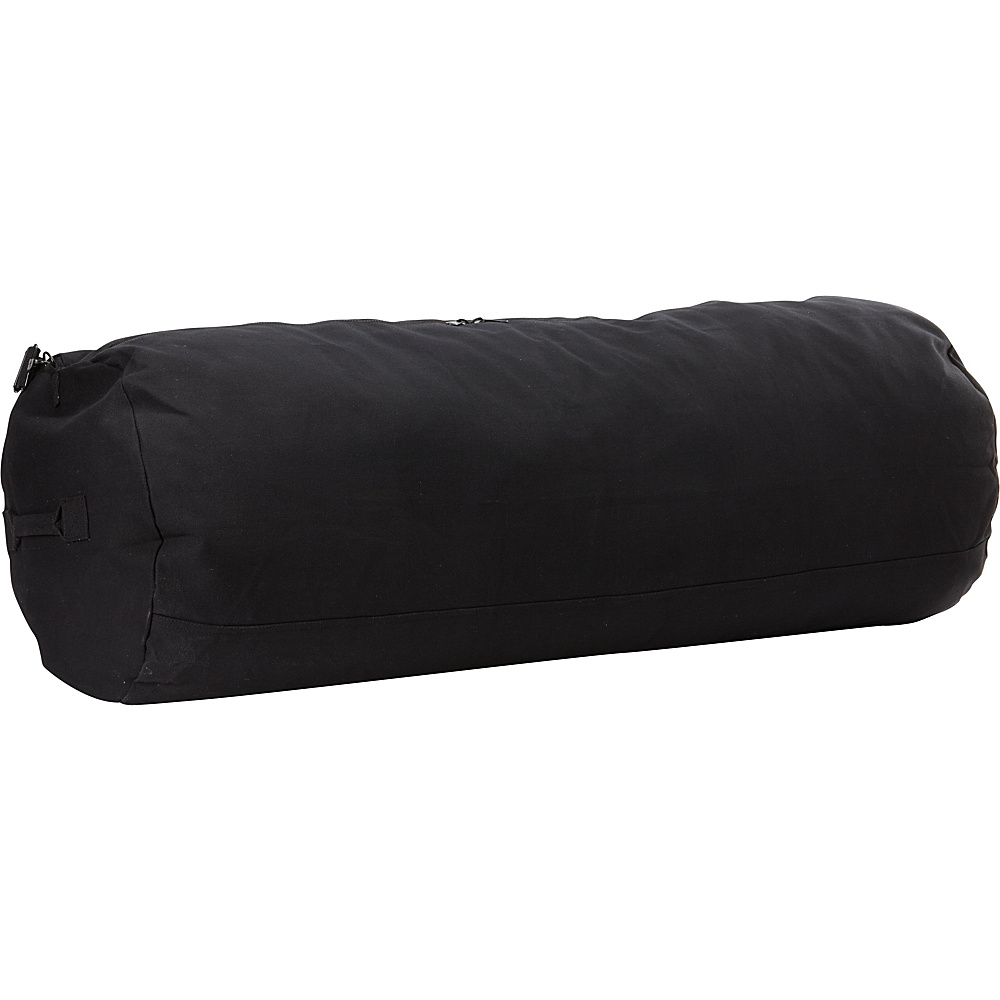 Fox Outdoor GI Style Zippered Duffel Bag 30 x 50 Black Fox Outdoor Outdoor Duffels