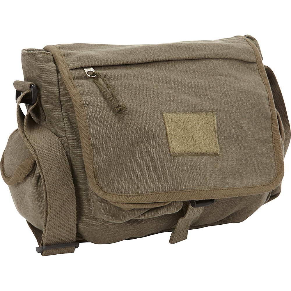 Fox Outdoor Retro Messenger Bag Olive Drab Fox Outdoor Messenger Bags