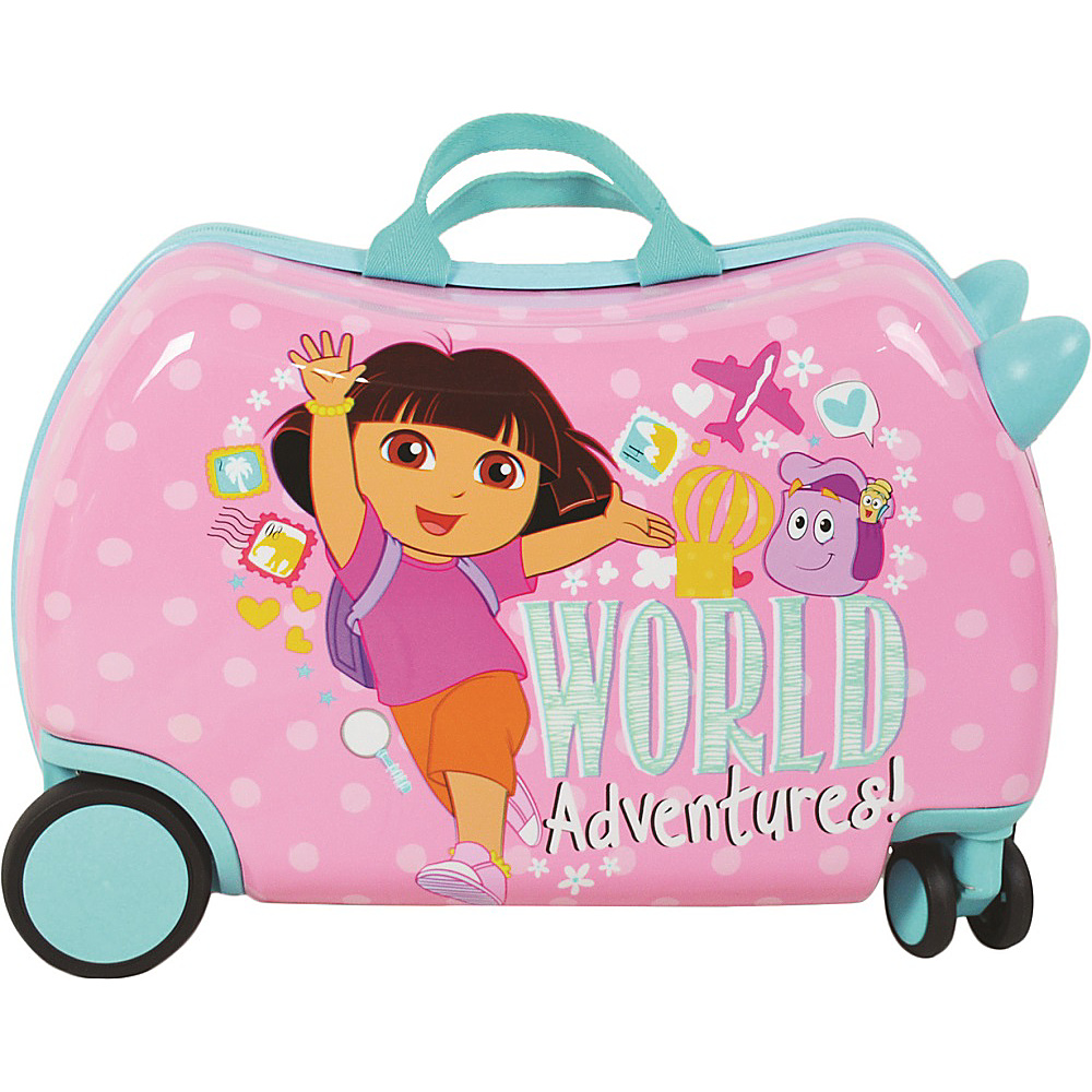 pb travel Cruizer Nickelodeon Dora Ride On Kids Luggage Pink pb travel Kids Luggage