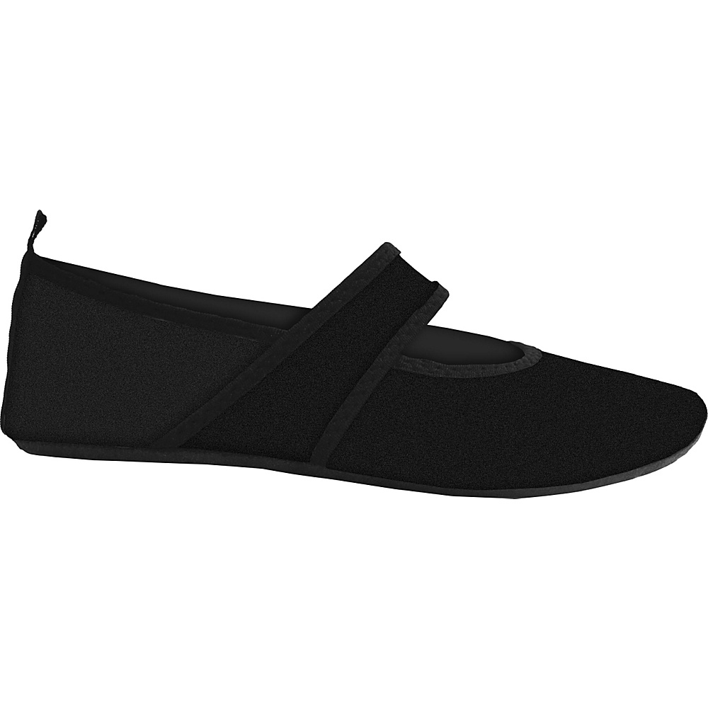 NuFoot Futsoles Travel Shoes S Black NuFoot Women s Footwear