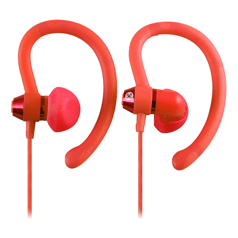 Moki 90 Sports Earphones Peach Moki Headphones Speakers