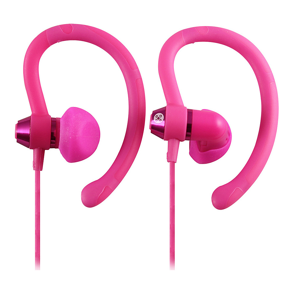 Moki 90 Sports Earphones Pink Moki Headphones Speakers