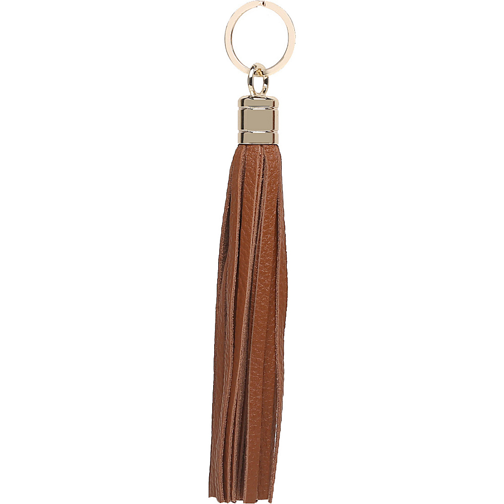 Vicenzo Leather Gia Leather Tassel Key Chain Brown Vicenzo Leather Women s SLG Other