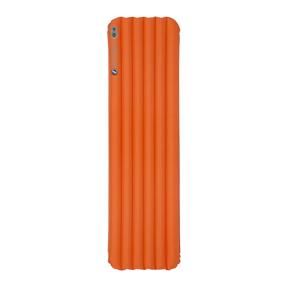 Big Agnes Insulated Air Core Ultra Sleeping Pad Orange Short Big Agnes Outdoor Accessories