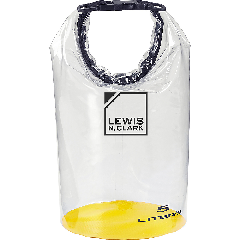 Lewis N. Clark Clear Dry Bag 5L Clear Lewis N. Clark Outdoor Accessories