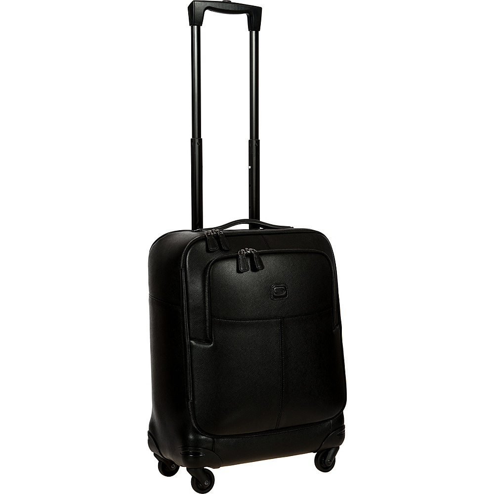 BRIC S Varese 21 Carry On Spinner Black BRIC S Softside Carry On