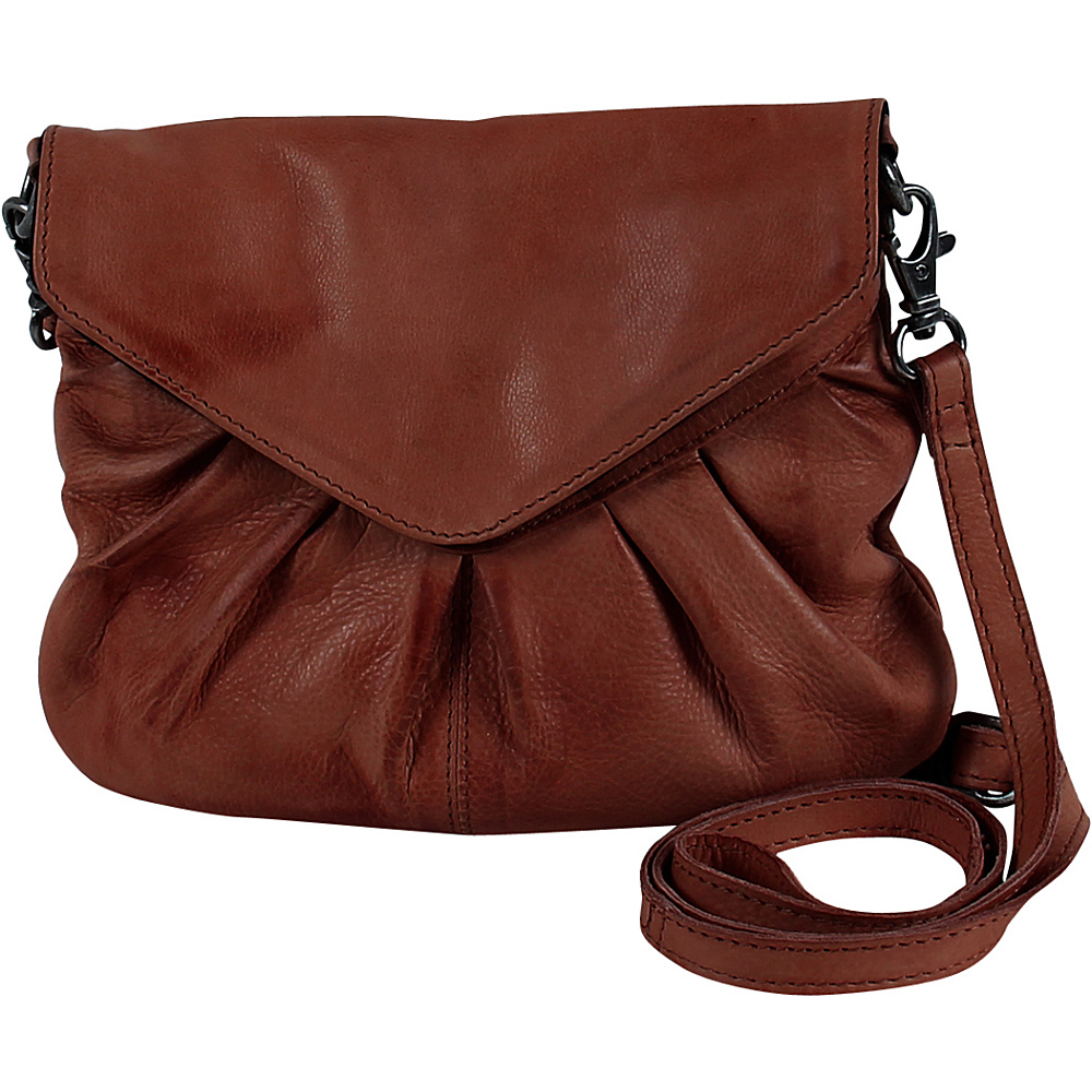 Day Mood Elderflower Crossbody Warm Brown Day Mood Leather Handbags