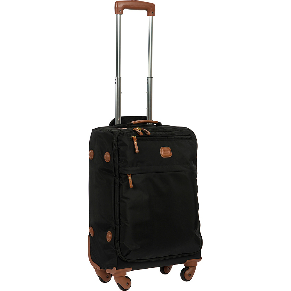 BRIC S X Bag 21 Carry On Frame Spinner Black BRIC S Softside Carry On