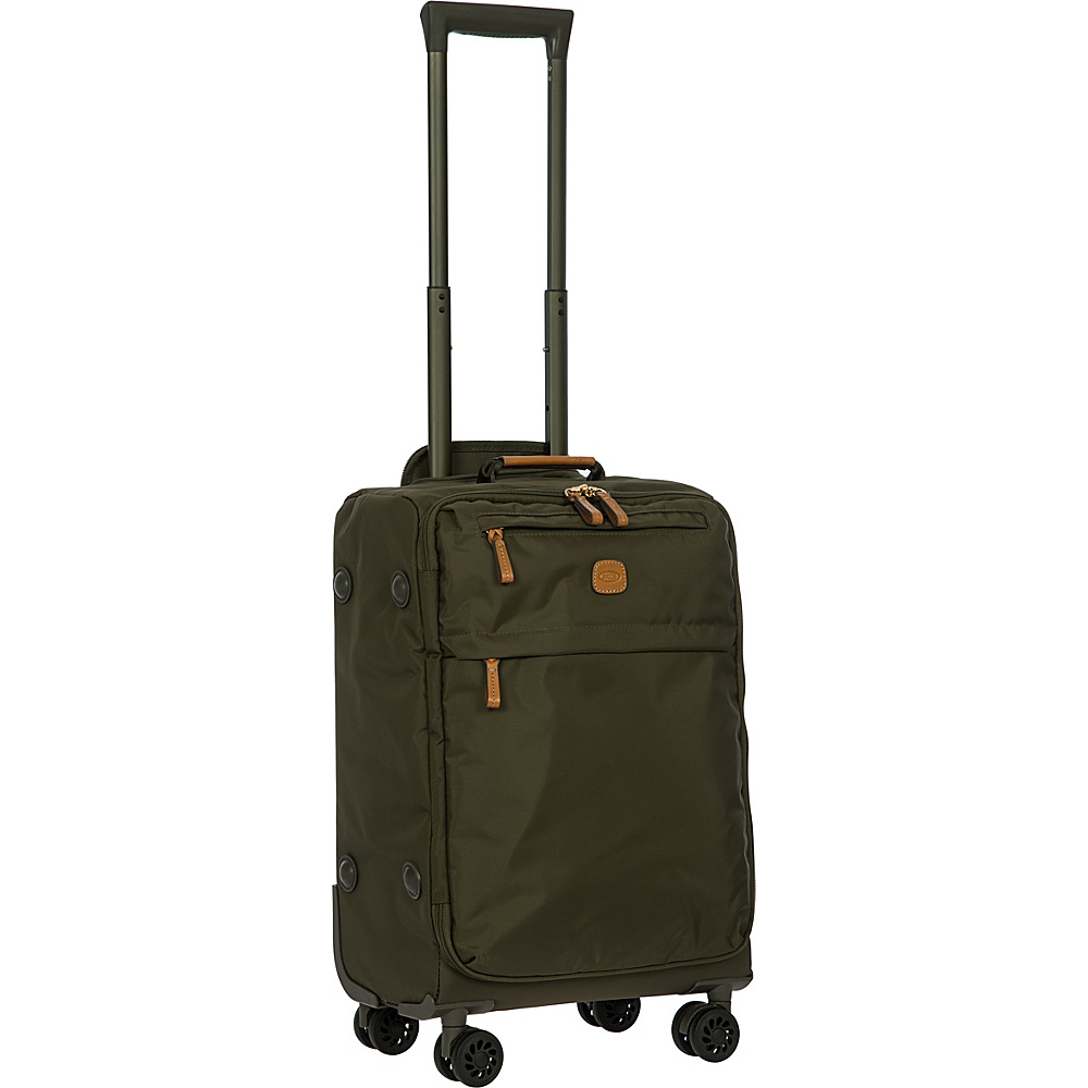 BRIC S X Bag 21 Carry On Frame Spinner Olive BRIC S Softside Carry On