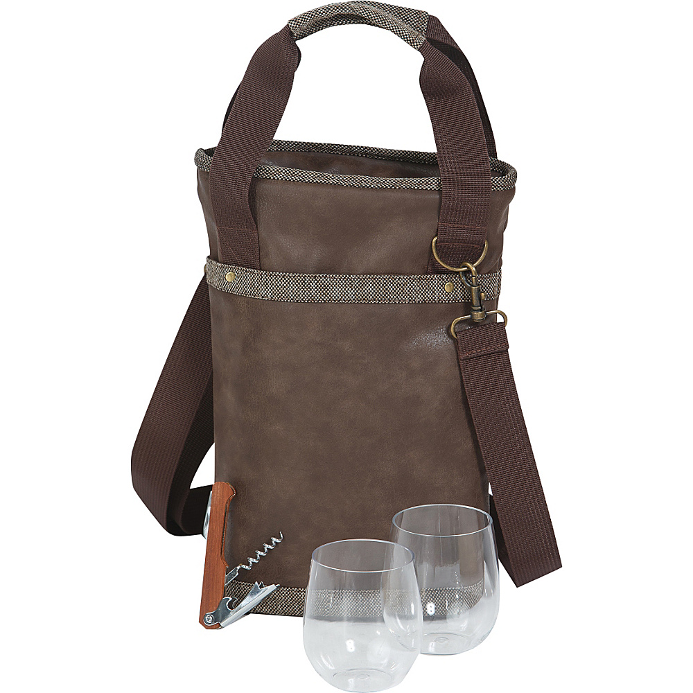 Picnic Plus Omega Single Bottle Bag Espresso Picnic Plus Outdoor Accessories