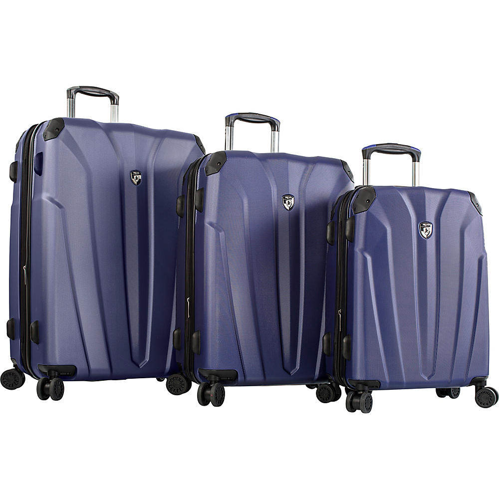 Heys America Rapide Hardside 3pc Spinner Set Cobalt Heys America Luggage Sets