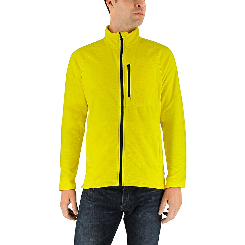 adidas apparel Mens Reachout Fleece Jacket XL Bright Yellow adidas apparel Men s Apparel