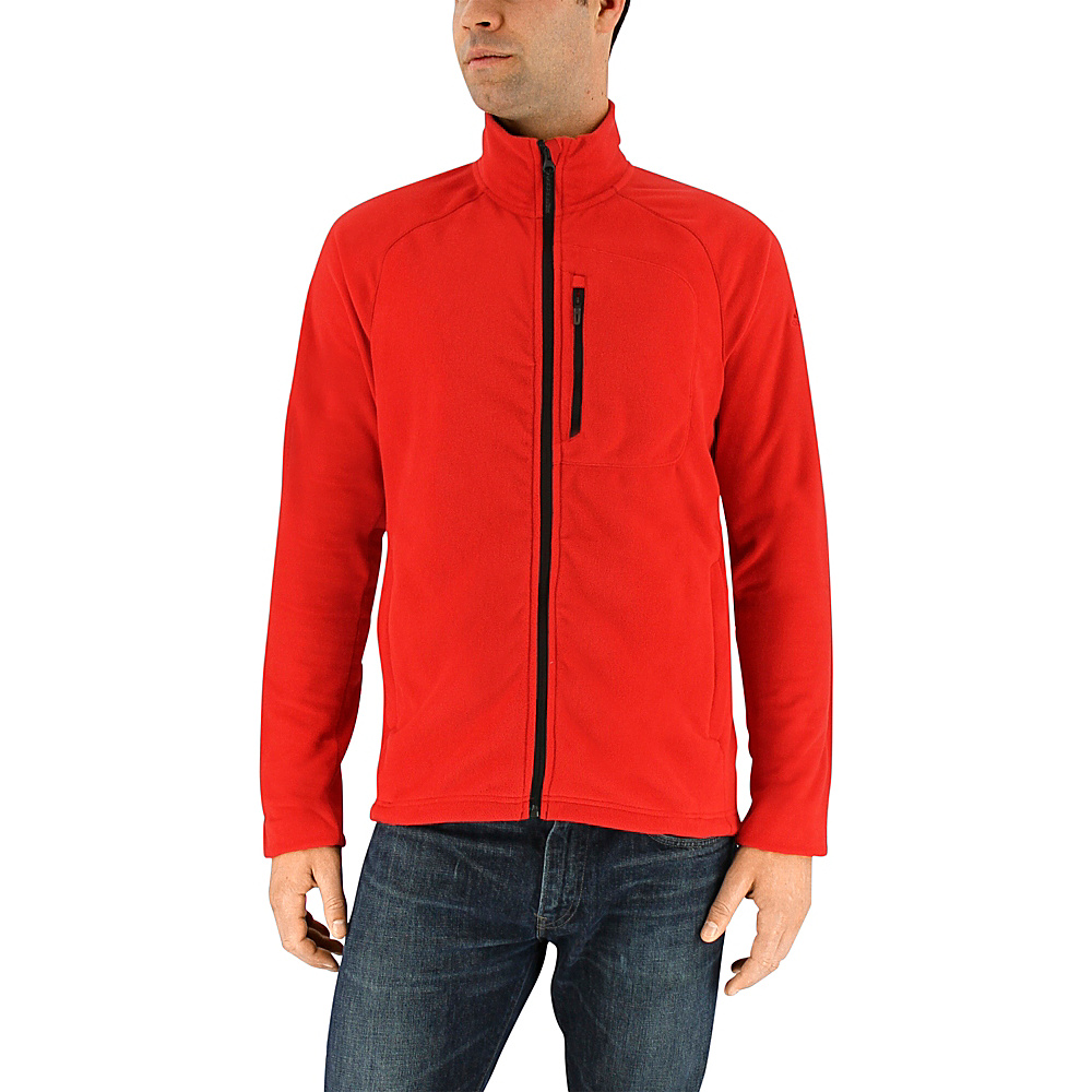 adidas apparel Mens Reachout Fleece Jacket XL Scarlet adidas apparel Men s Apparel