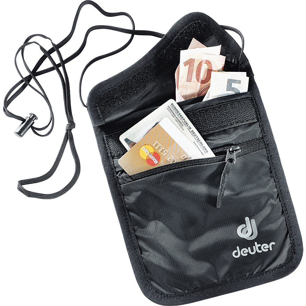 Deuter Security Wallet II Black Deuter Travel Wallets