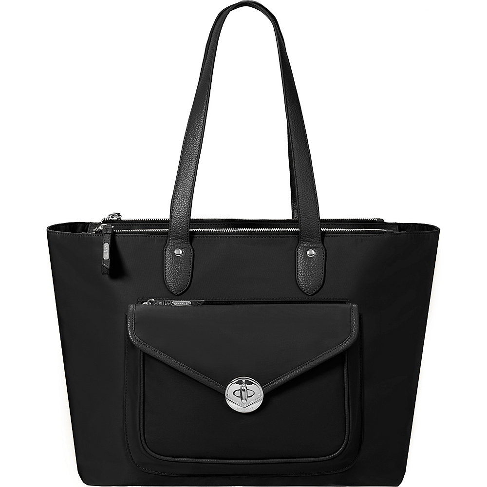 baggallini Fairfax Laptop Tote Black baggallini Fabric Handbags