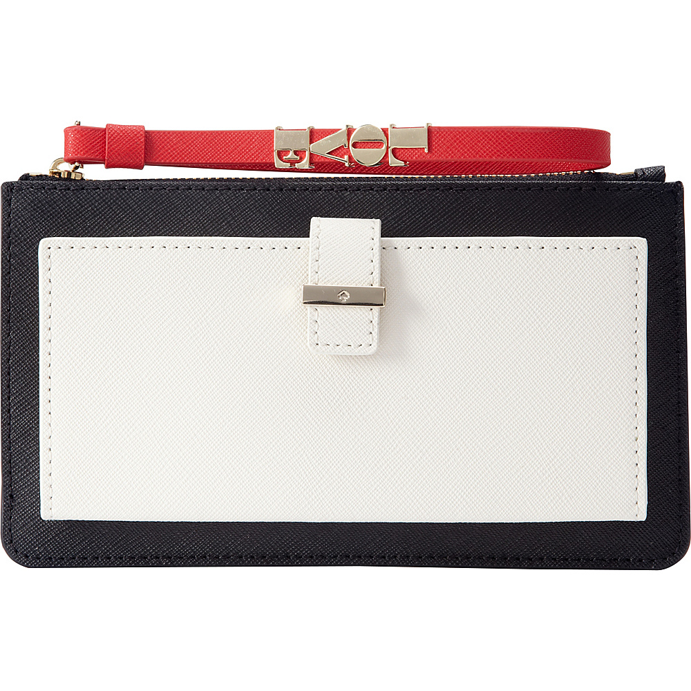 kate spade new york Be Mine Karolina with Charms Wallet Black Red kate spade new york Women s Wallets