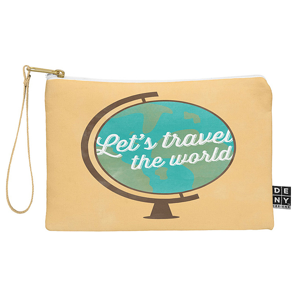 DENY Designs Pouch with Wristlet Allyson Johnson Lets Travel DENY Designs Luggage Accessories