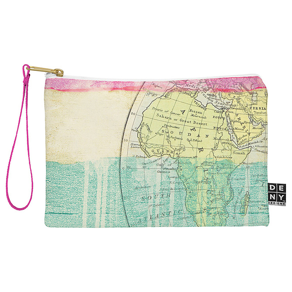 DENY Designs Pouch with Wristlet Dash And Ash World Traveler I DENY Designs Luggage Accessories
