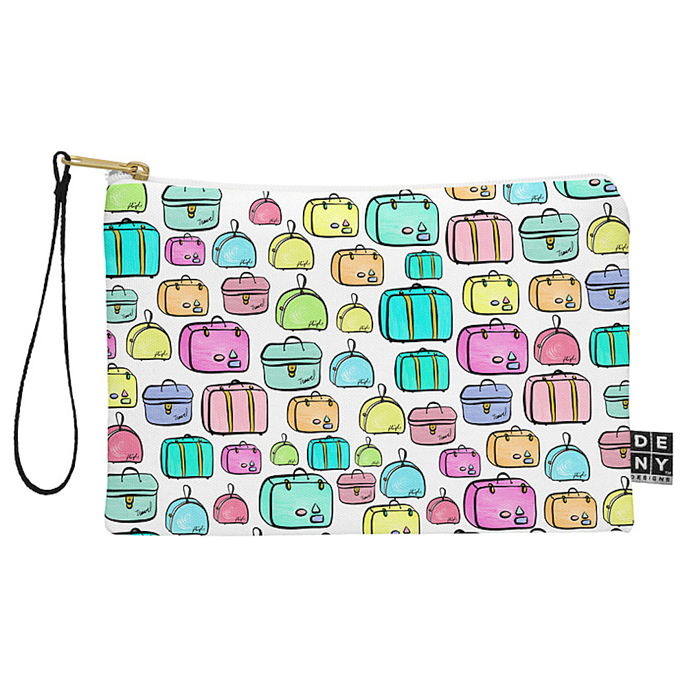 DENY Designs Pouch with Wristlet Lisa Argyropoulos Travelers Pastel DENY Designs Luggage Accessories