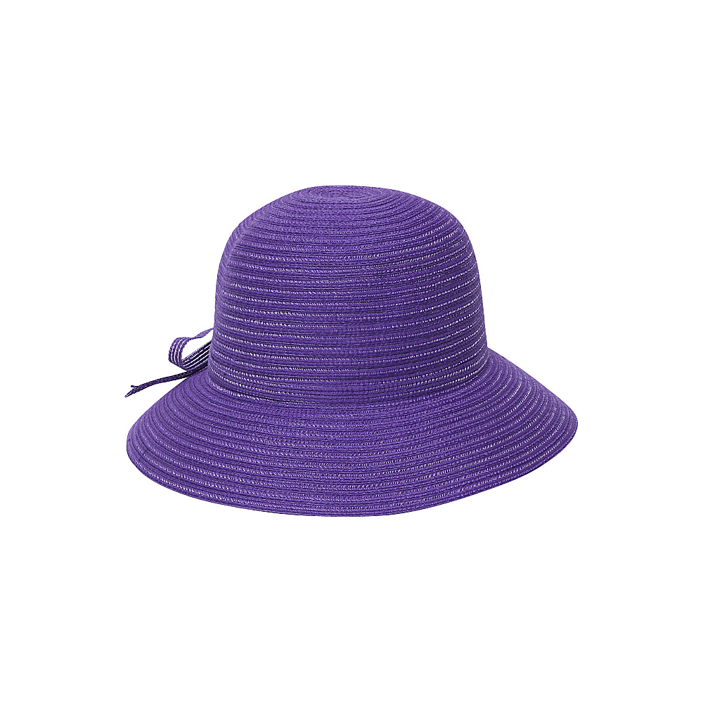Physician Endorsed Mae Cloche Hat Purple Physician Endorsed Hats Gloves Scarves
