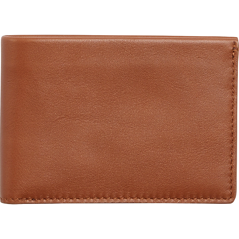 Skagen Leather Slim Bifold Wallet Cognac Skagen Women s Wallets
