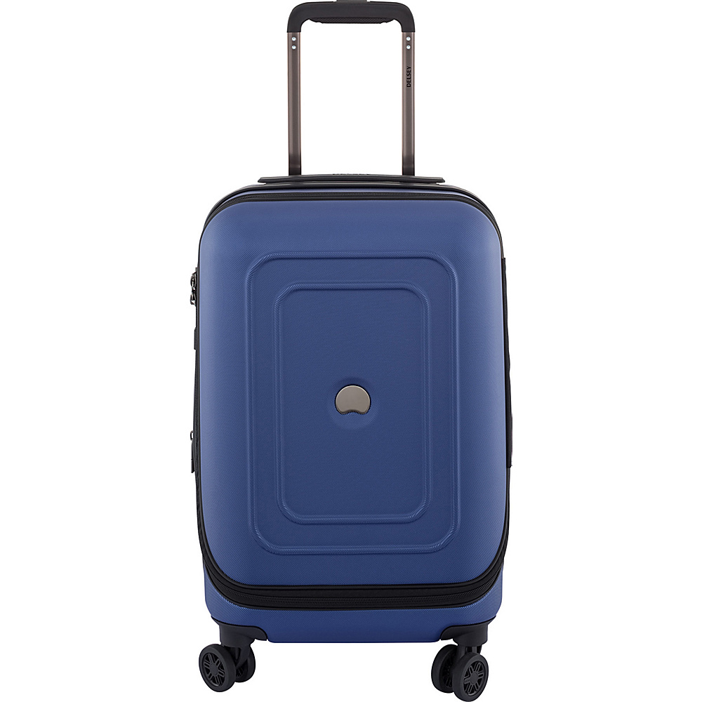 Delsey Cruise Lite Hard 19 Intl. Carry On Exp. Spinner Trolley Blue Delsey Softside Carry On
