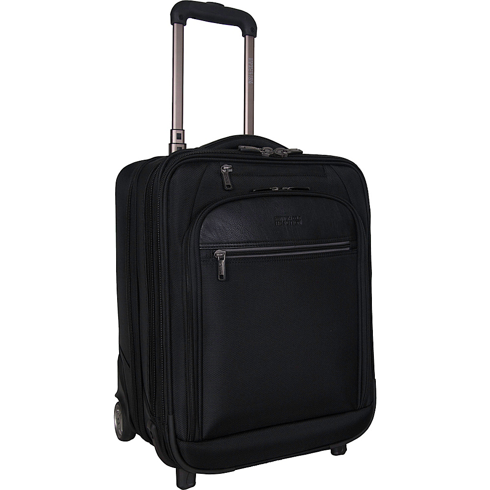 Kenneth Cole Reaction 17 Vertical 2 Wheeled Computer Case Overnighter Carry On Luggage Black Kenneth Cole Reaction Softside Carry On
