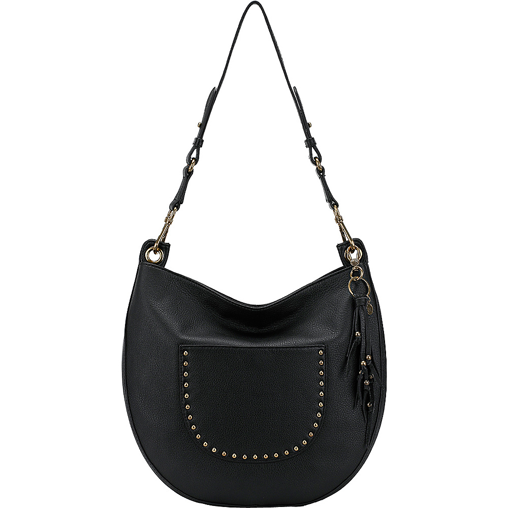 The Sak Zinnia Hobo Black The Sak Leather Handbags