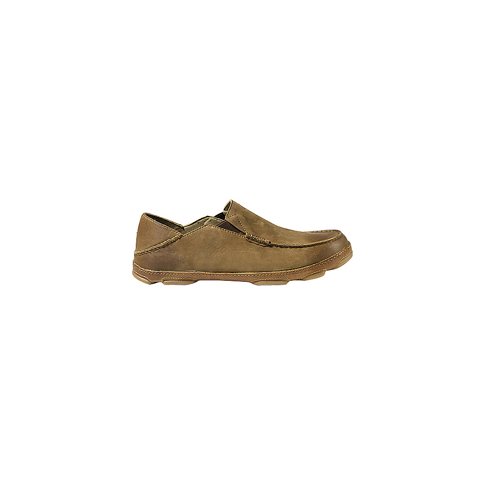OluKai Mens Moloa Slip On 8.5 Ray Toffee OluKai Men s Footwear