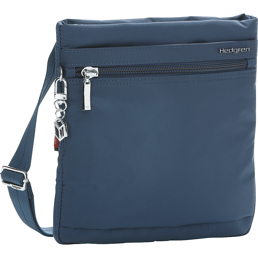 Hedgren Leonce Crossbody Bag 05 Version Dress Blue Hedgren Fabric Handbags