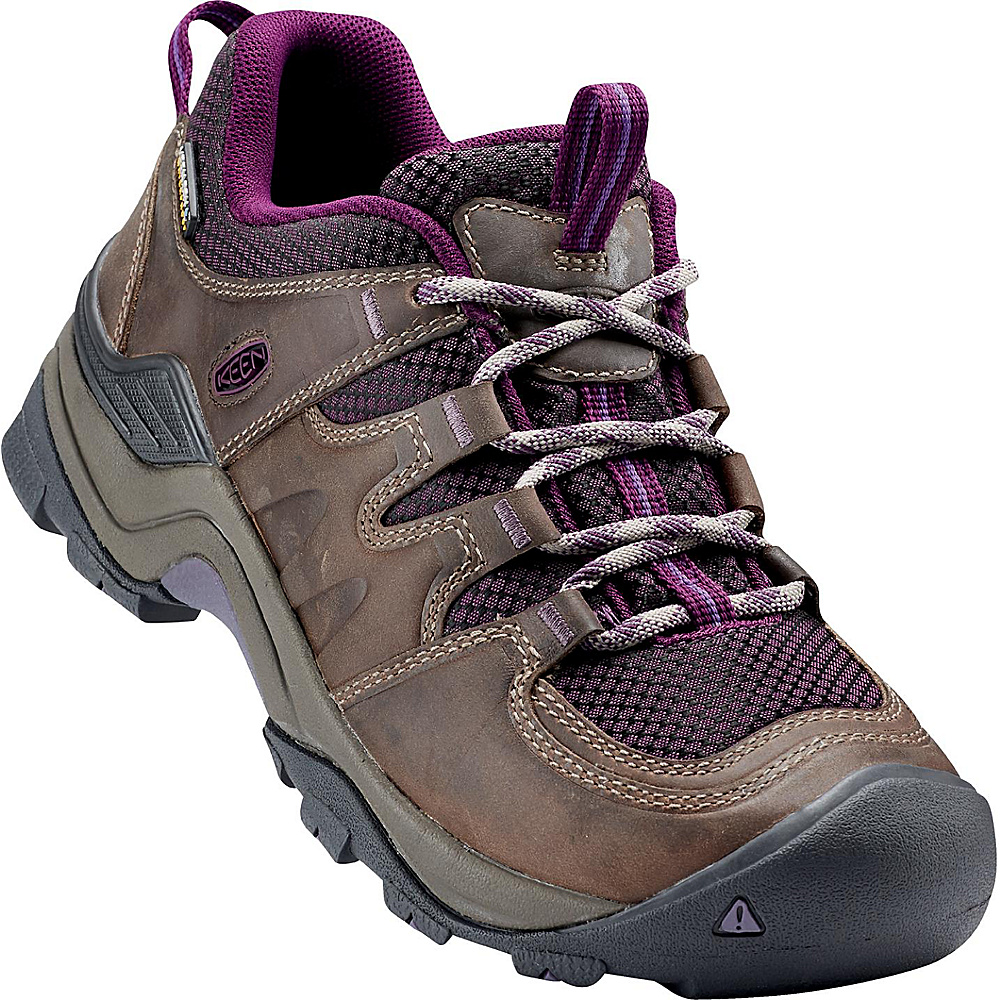 KEEN Womens Gypsum II Waterproof Boot 7 Brindle Dark Purple KEEN Men s Footwear