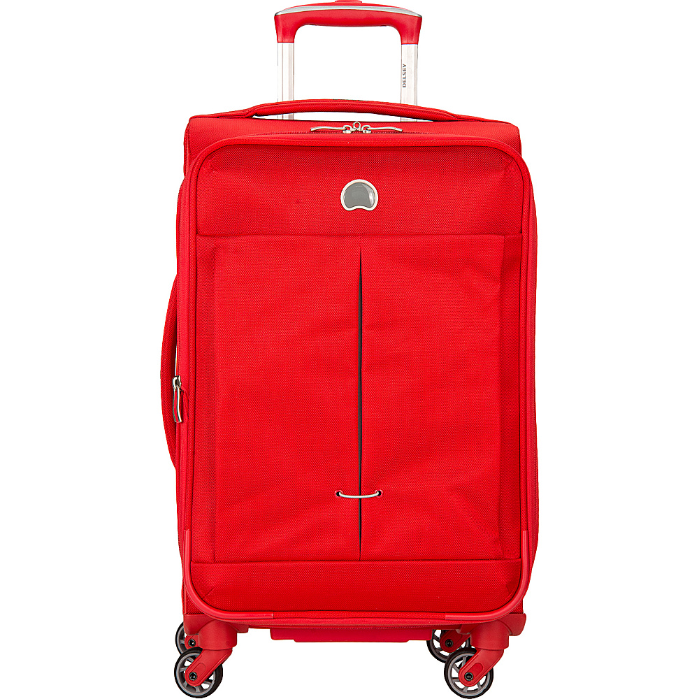 Delsey Air Adventure 21 Carry On Spinner Red Delsey Small Rolling Luggage