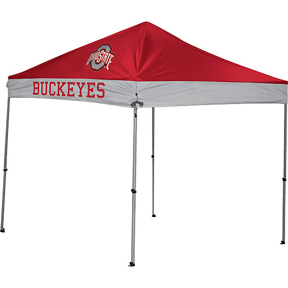 Rawlings Sports NCAA 9x9 Straight Leg Canopy Ohio State Rawlings Sports Outdoor Accessories