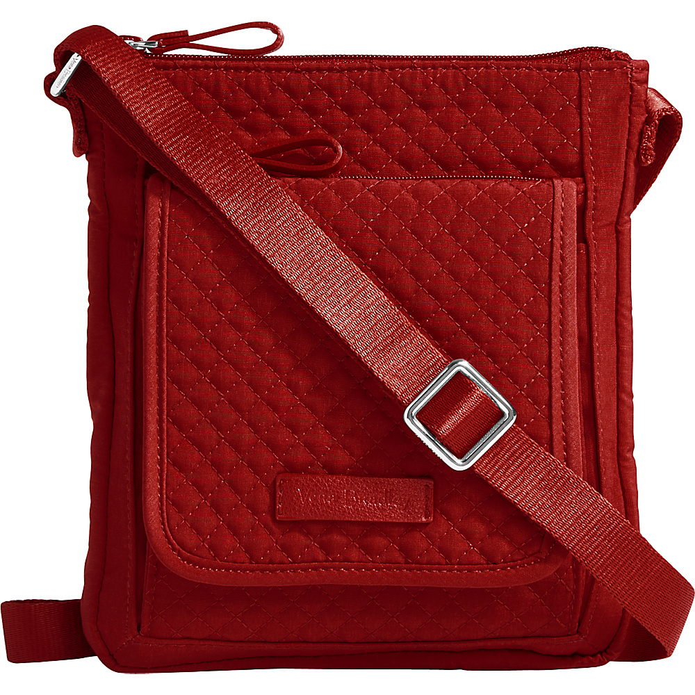 Vera Bradley Iconic RFID Mini Hipster - Solids Cardinal Red - Vera Bradley Fabric Handbags
