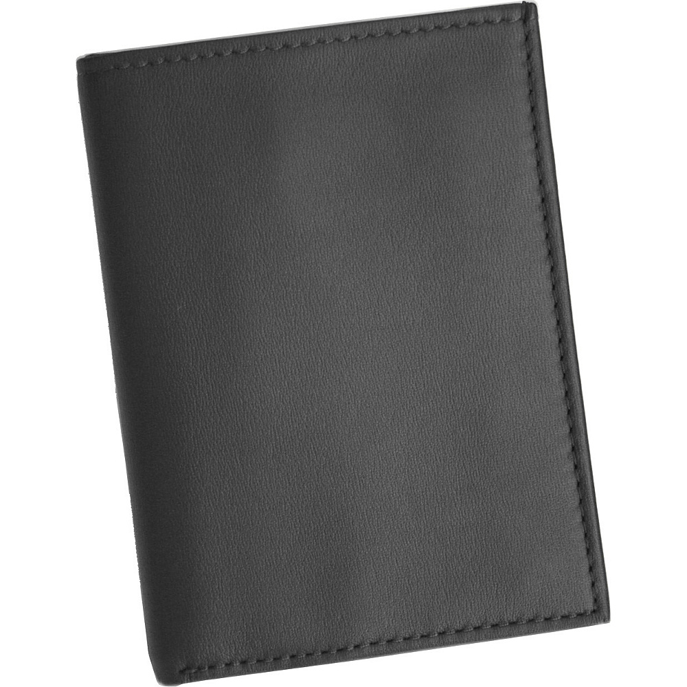 Royce Leather Men s Flip Credit Card Wallet Black