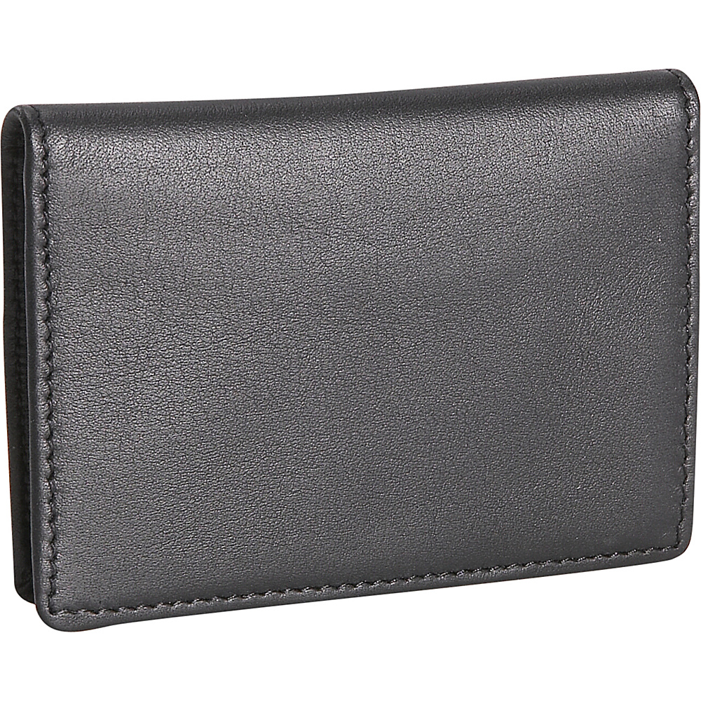 Royce Leather Men s Business Card Case Black
