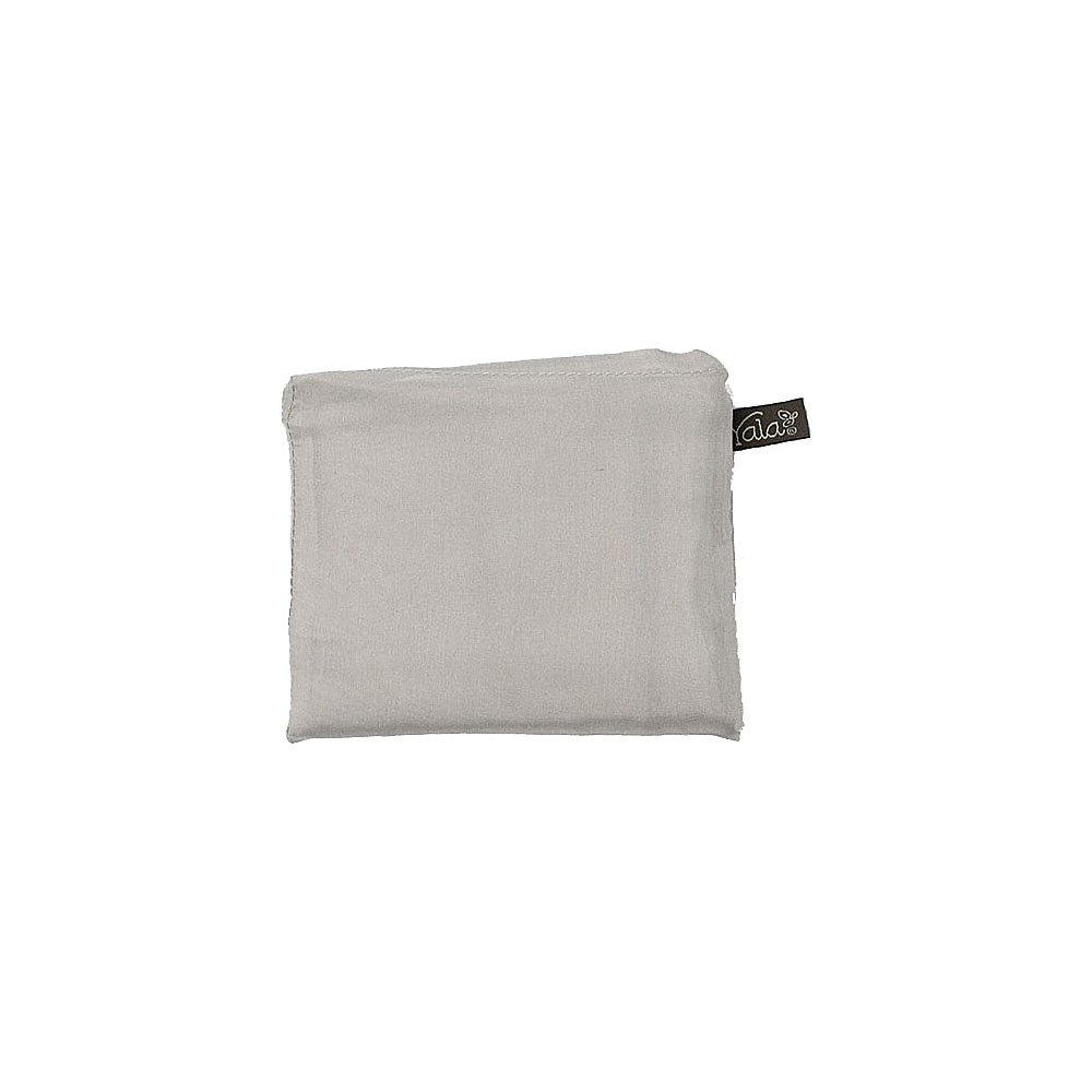 Yala Silk Pocket Pillowcase Pebble Gray