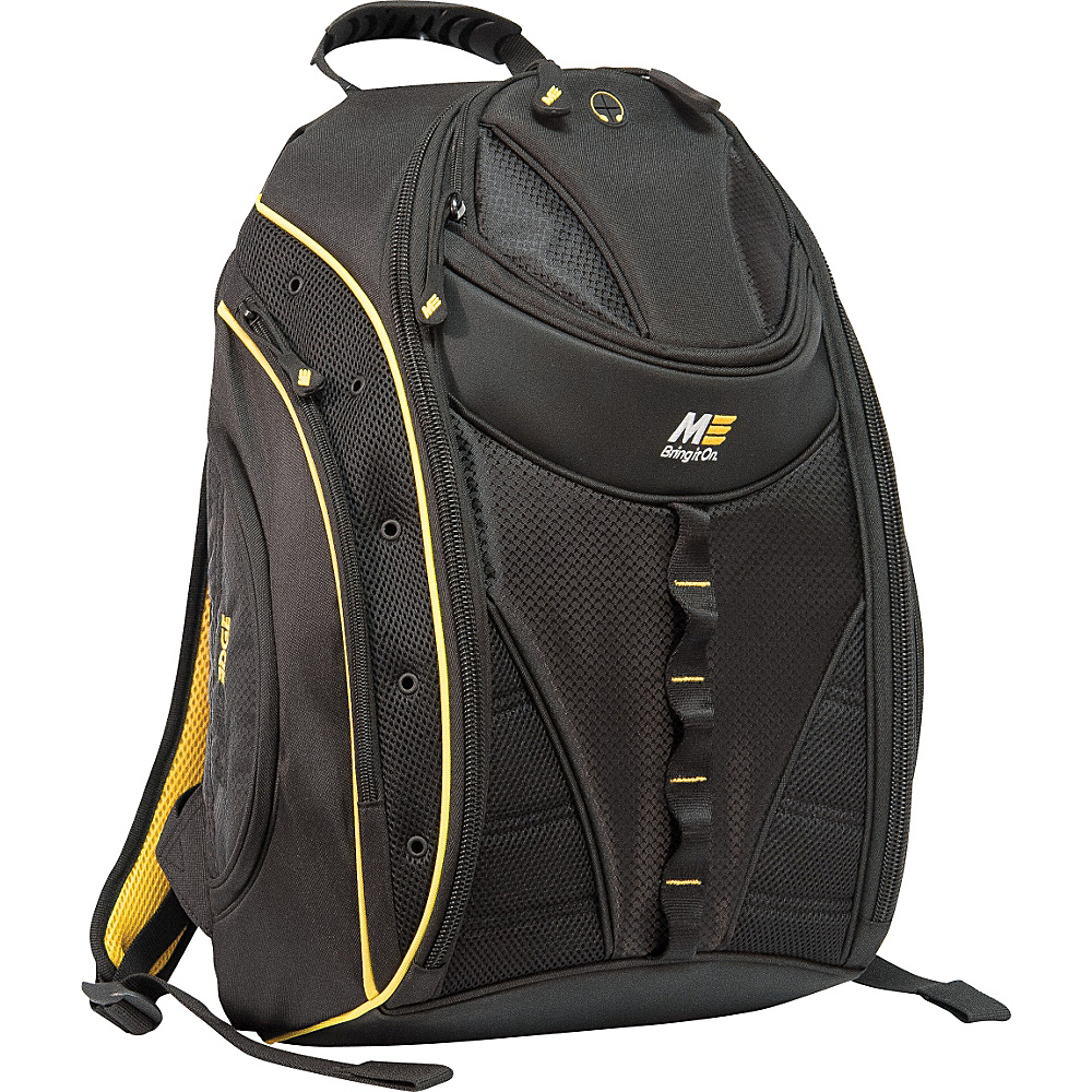 Mobile Edge Express Backpack 16 PC 17 MacBook Pro Black Yellow Mobile Edge Business Laptop Backpacks