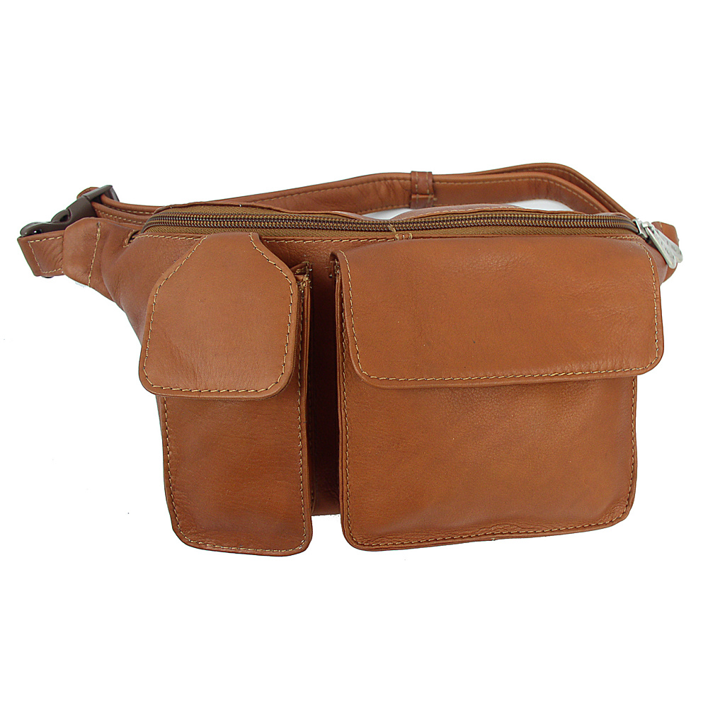 Piel Waist Bag with Phone Pocket Saddle