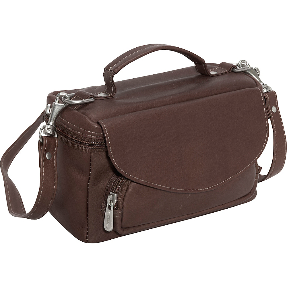 Piel Deluxe Carry All Camera Bag Chocolate